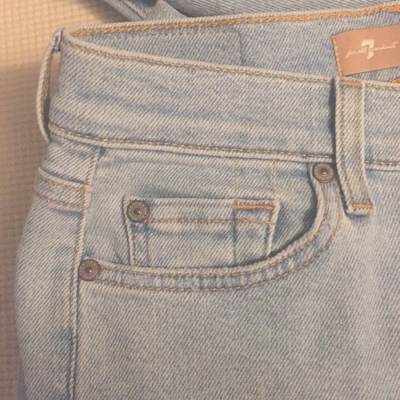 NWT 7 for all Mankind Luxe Vintage High Waist Jeans S 25 - Picture 9 of 14